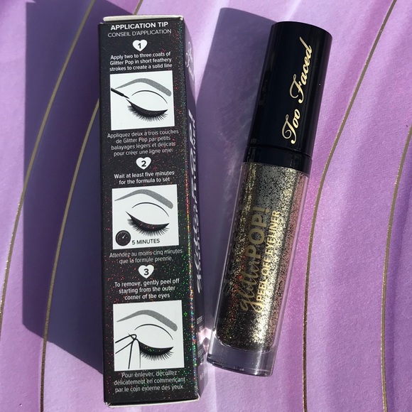 Too Faced Glitter Pop Eyeliner Hey Mr. DJ - Picture 3 of 7